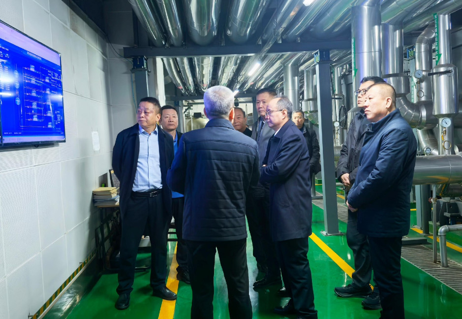 省燃气集团领导赴陕西四季春公司考察调研